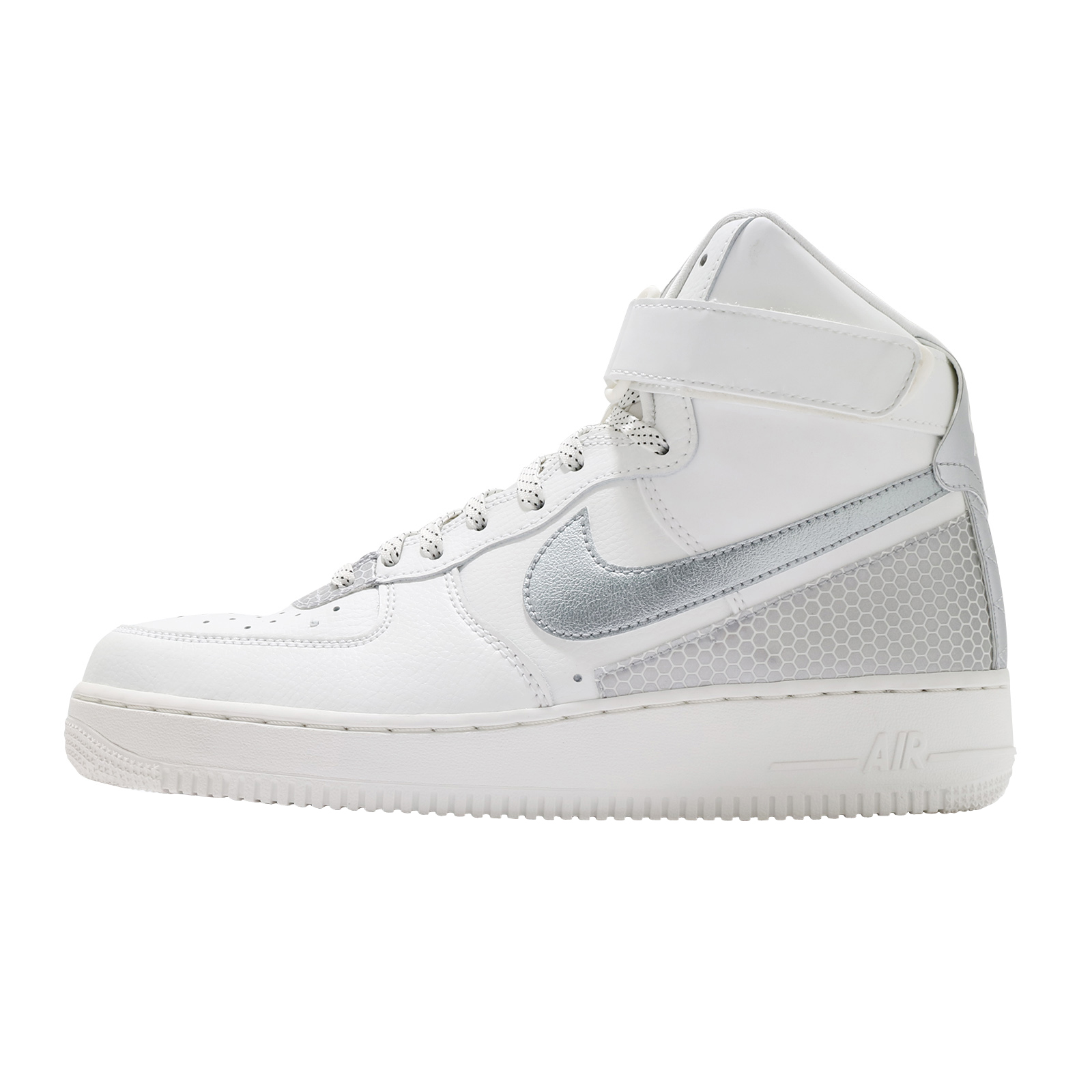 3M x Nike Air Force 1 High 07 LV8 Summit White Metallic Silver