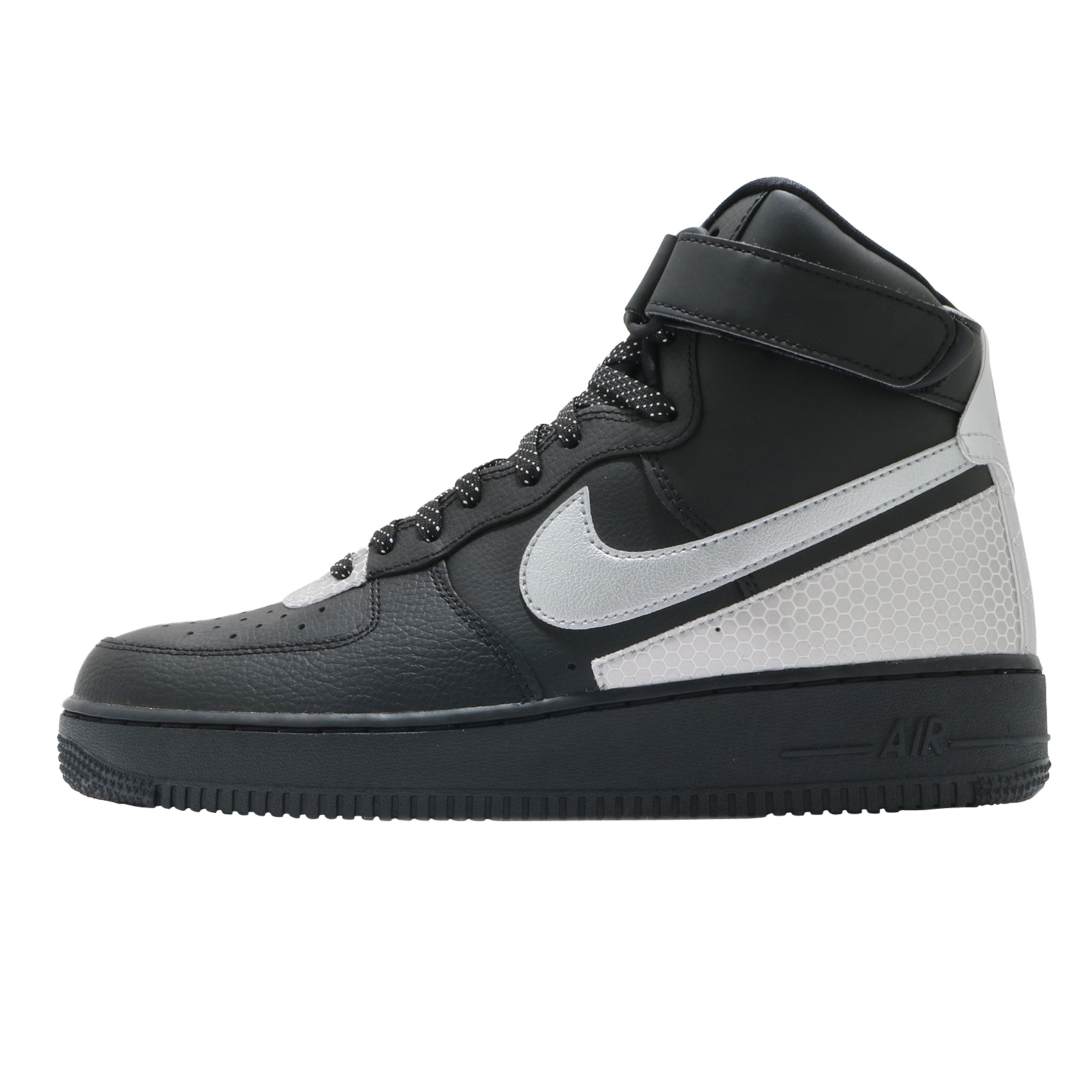 3M x Nike Air Force 1 High Black Silver