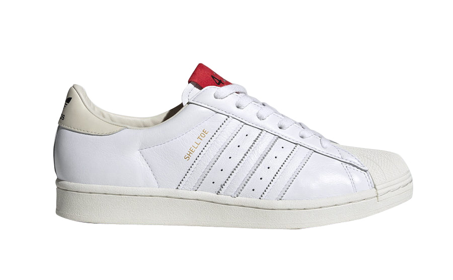 424 x adidas Shell Toe Core White