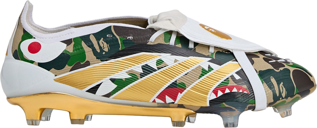 シューズ A BATHING APE adidas Predator Elite 26 adidas Predator Elite Fold-over Tongue FG BAPE - Multicolor