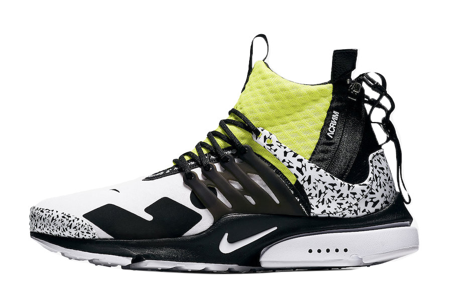 Acronym x Nike Air Presto Mid Dynamic Yellow