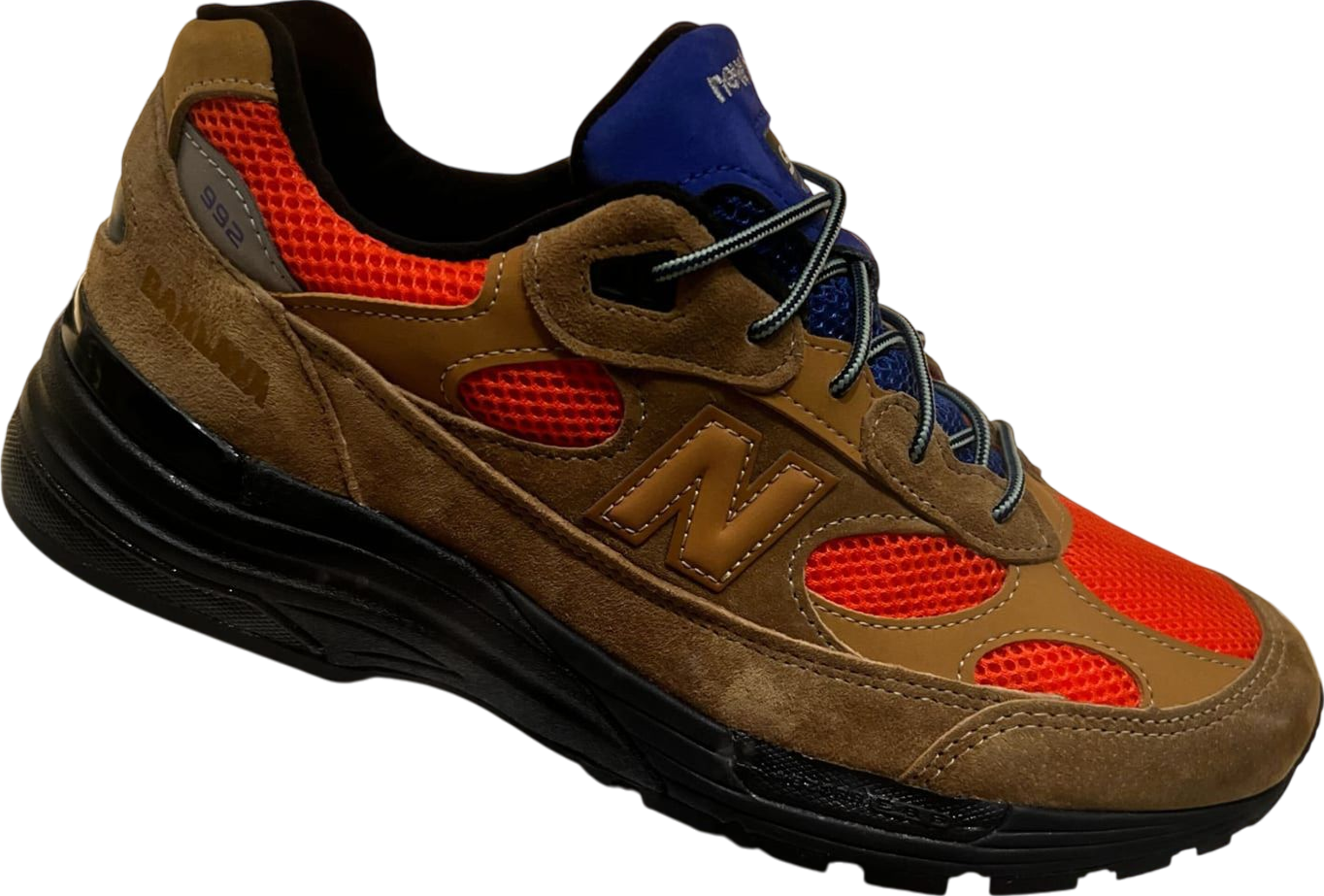 Action Bronson x New Balance 992 Tan / Red - Sep 2025