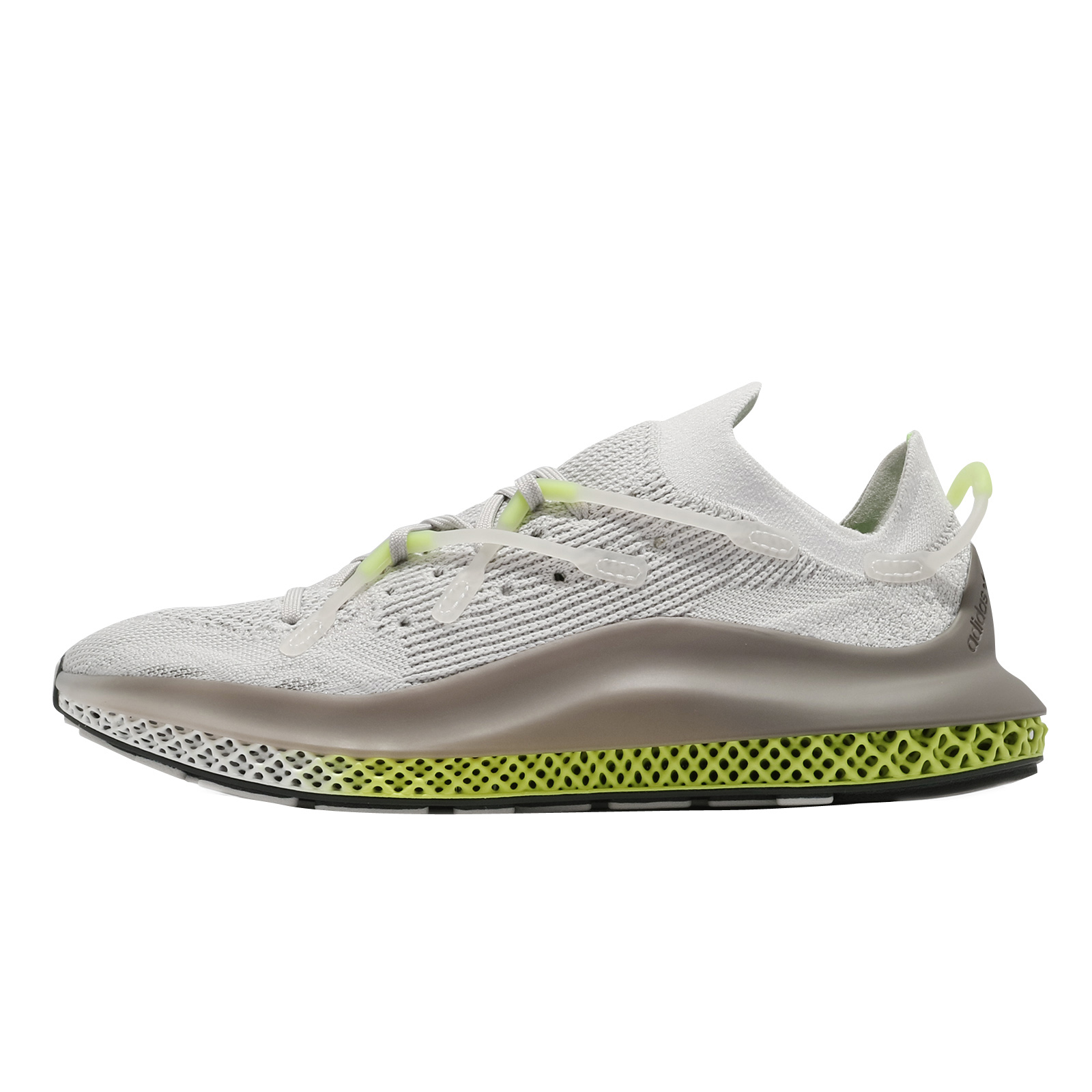 adidas 4D Fusio Grey One Solar Yellow