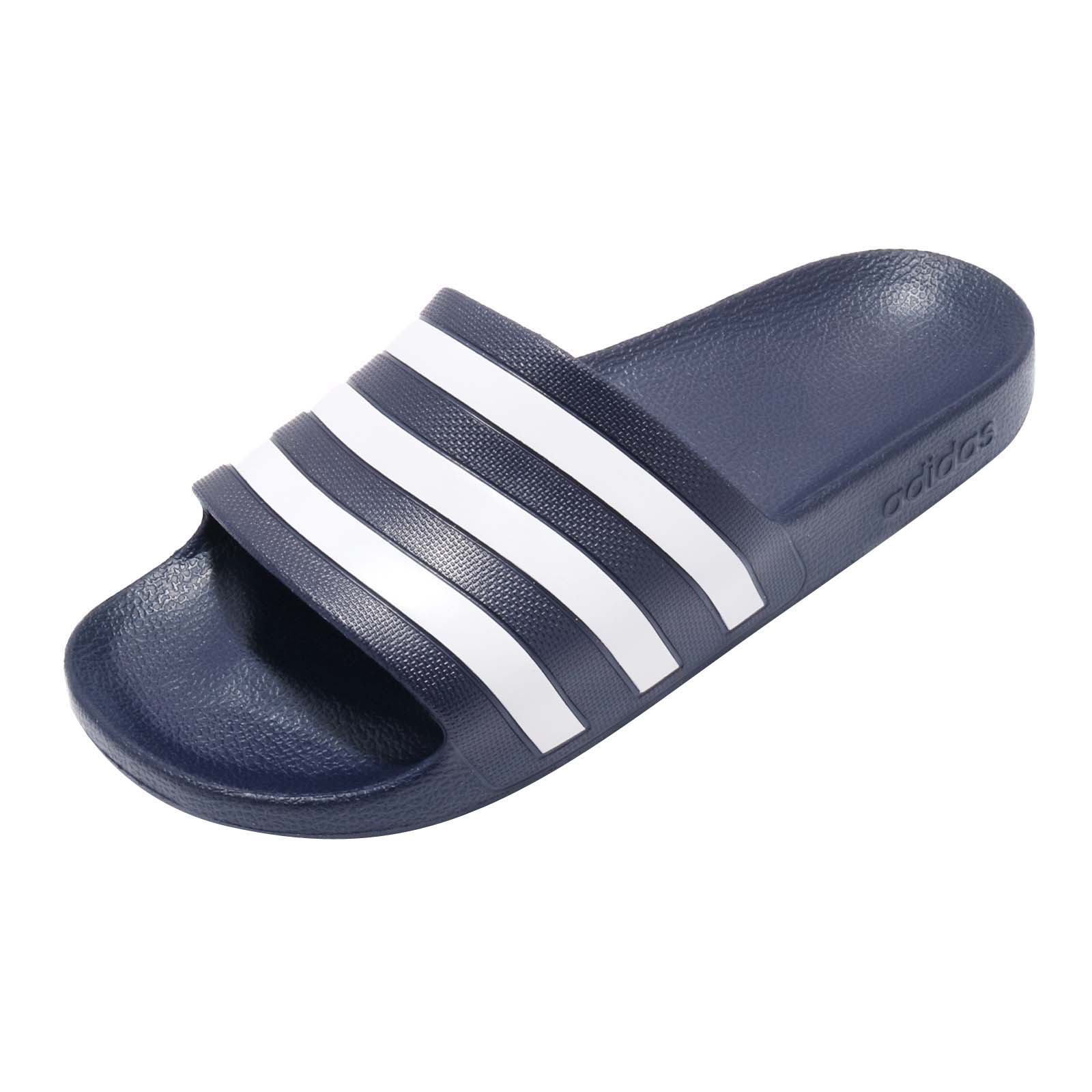 adidas Adilette Aqua Dark Blue Footwear White