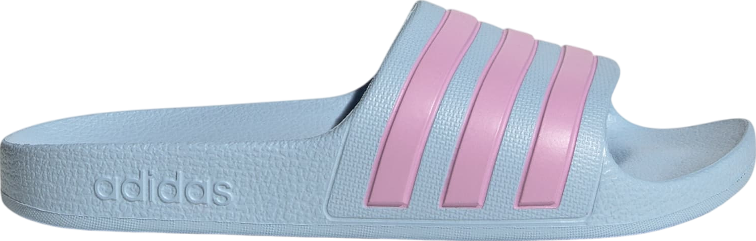 Ꭺ♡ Adidas Adilette Aqua GS Glow Blue / Bliss Lilac - Nov 2024