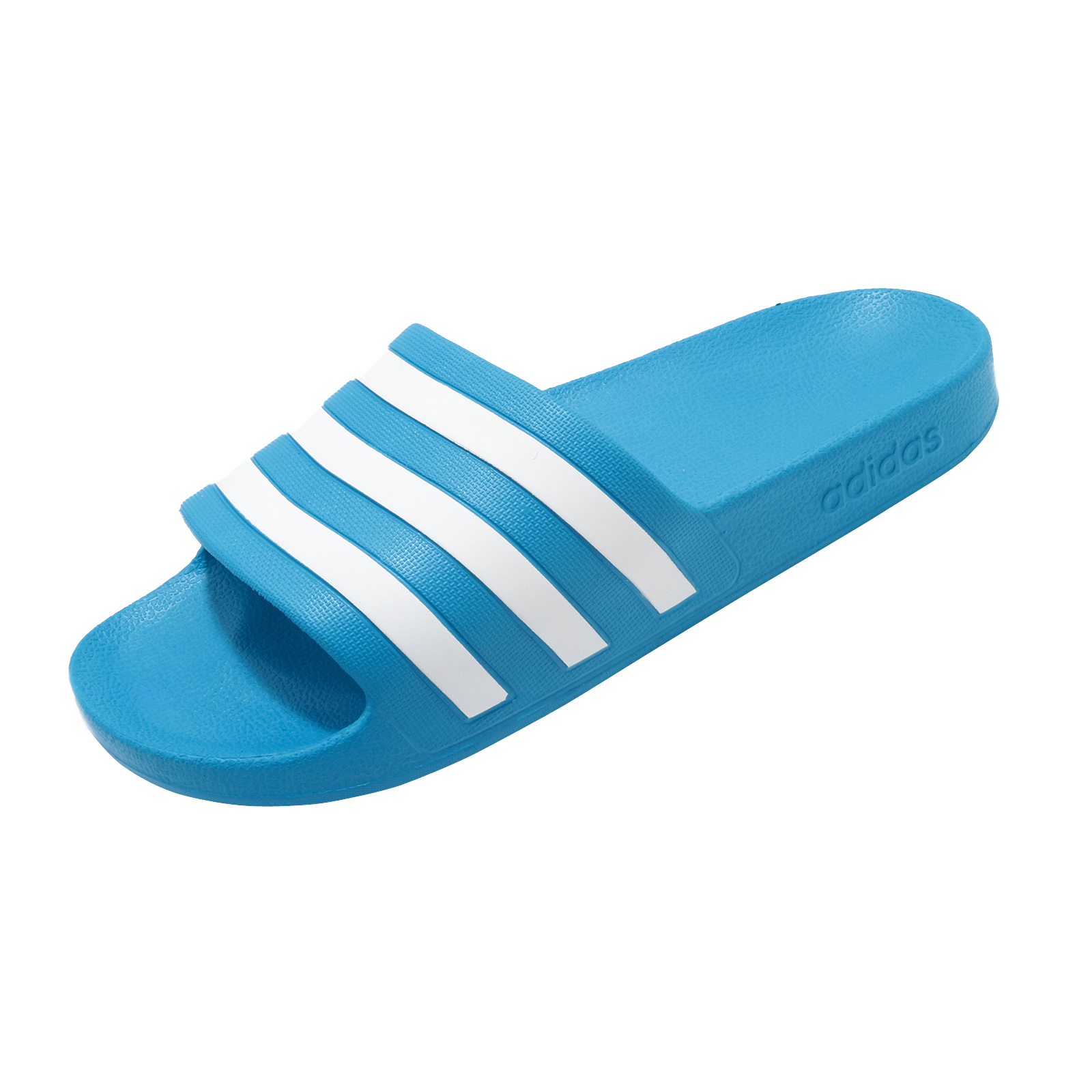 adidas Adilette Aqua Solar Blue Cloud White