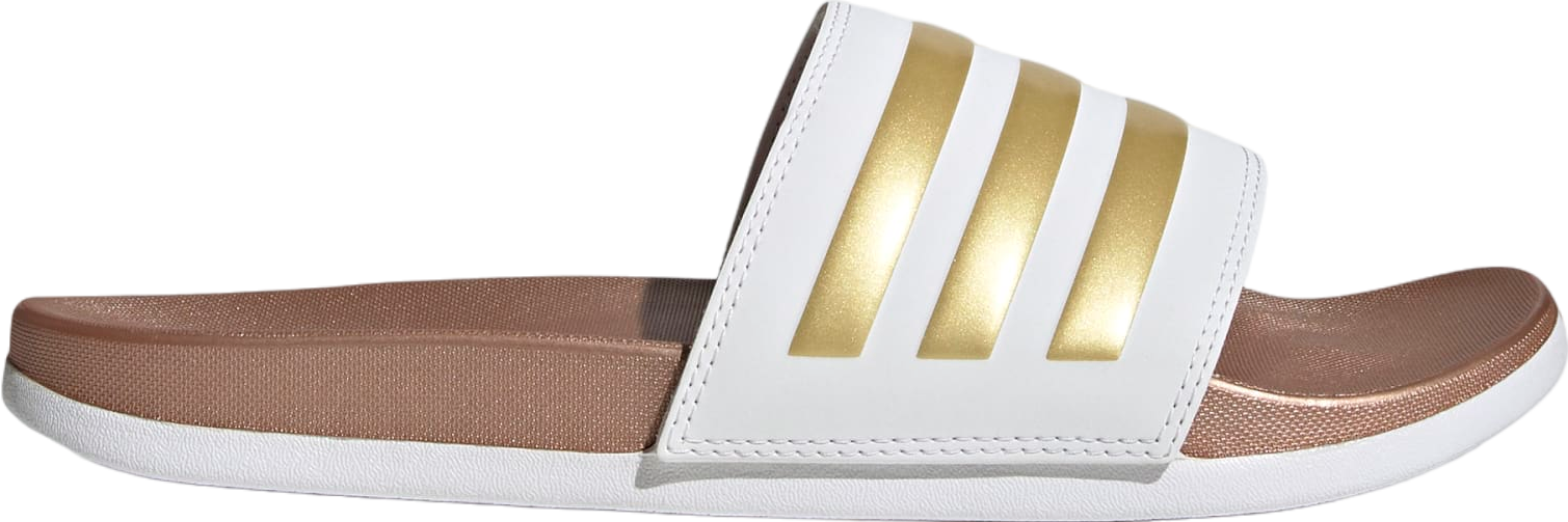 Adidas Adilette Comfort WMNS Cloud White / Matte Gold