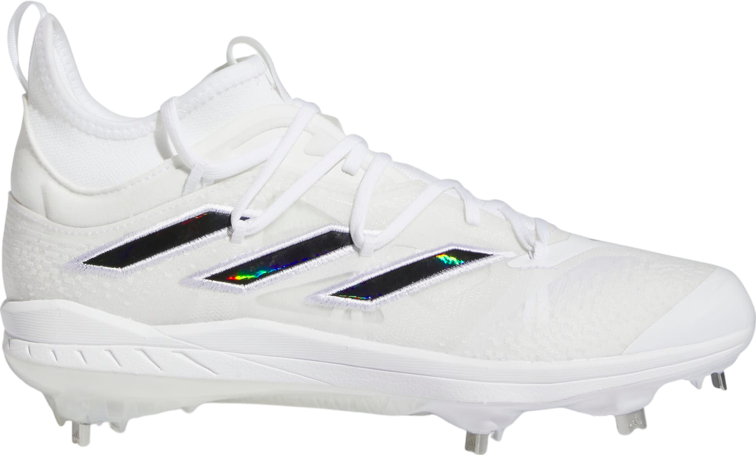 Adidas Adizero Afterburner 9 Nwv Cleats Cloud White / Core Adidas Adizero Afterburner 9 Nwv Cleats Cloud White / Core