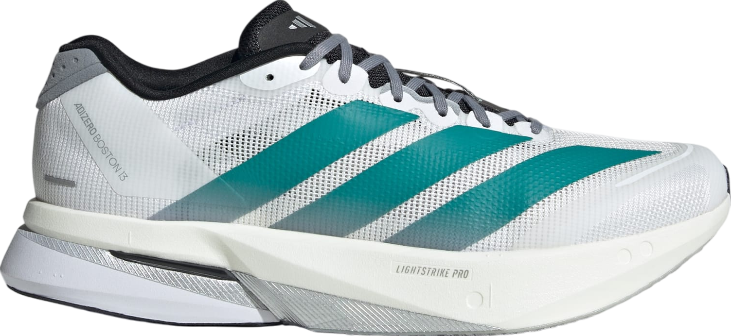 Adidas Adizero Boston 13 Cloud White / Pure Teal - Apr 2025