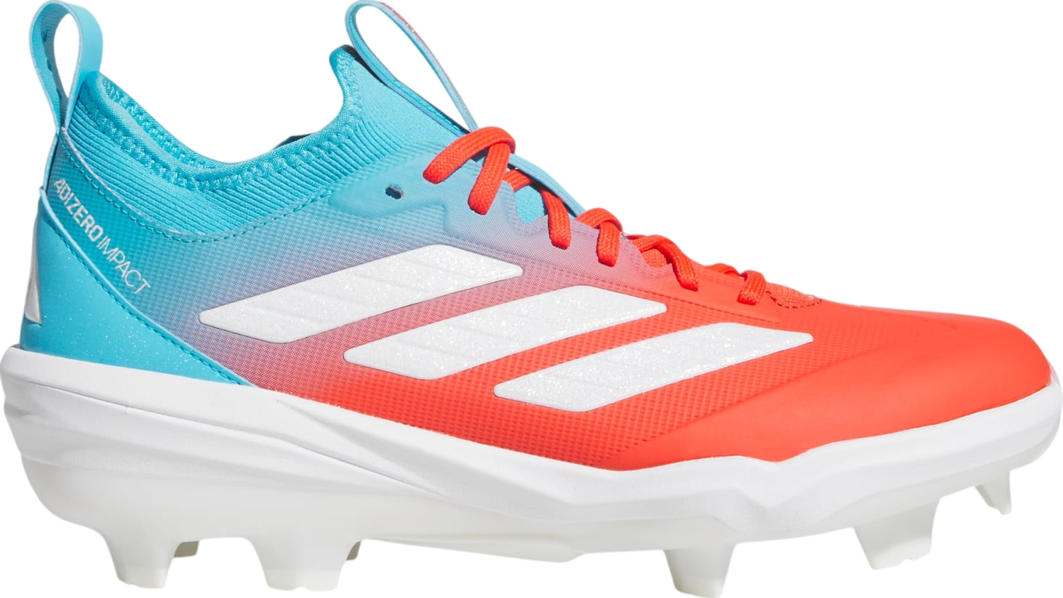 Adidas Adizero Impact Candy Baseball Turf Bright Cyan