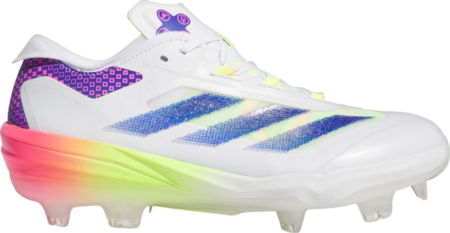 Adidas Adizero Impact Tpu Warp Speed Baseball Cloud White / Lucid Blue