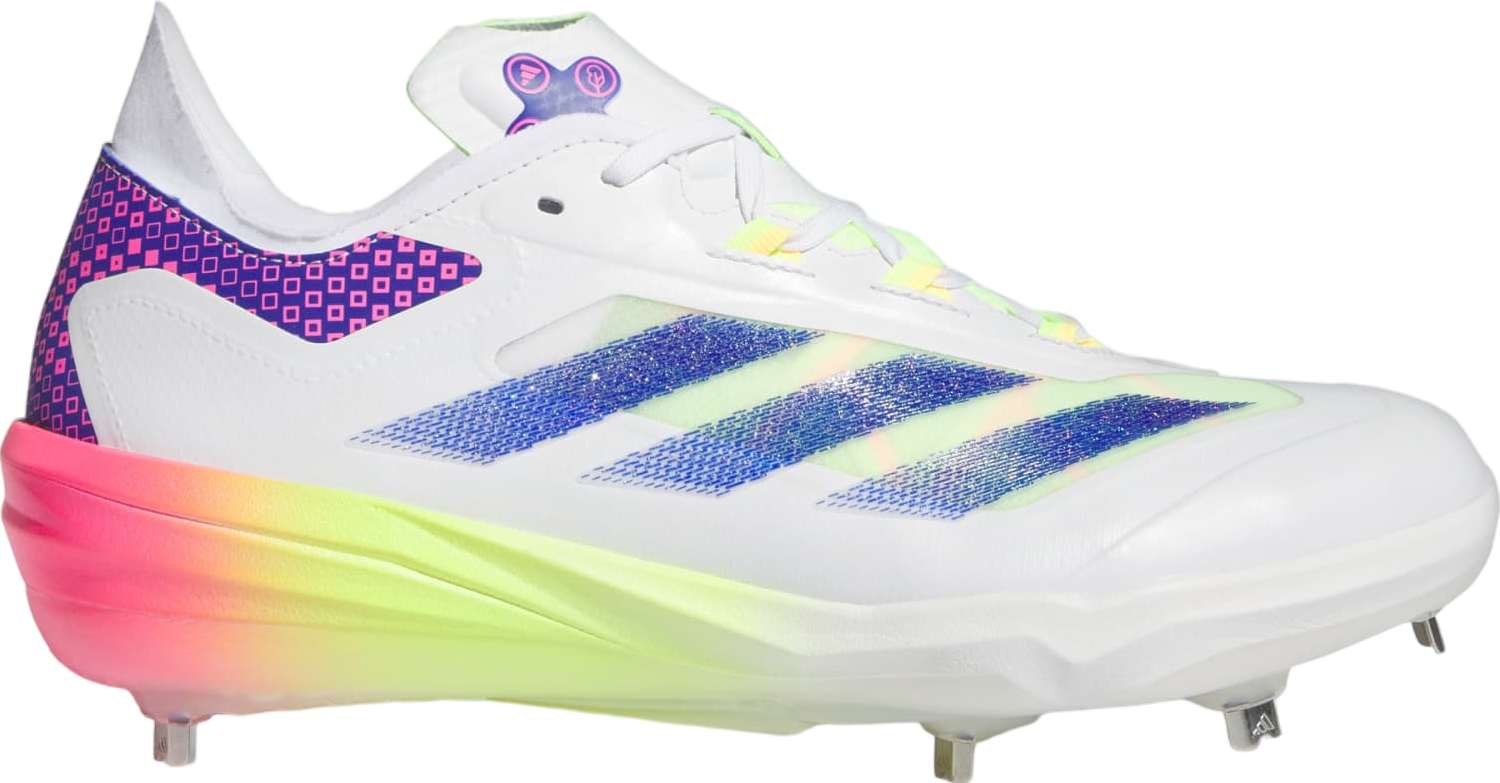 Adidas Adizero Impact Warp Speed Baseball Cloud White / Lucid Blue