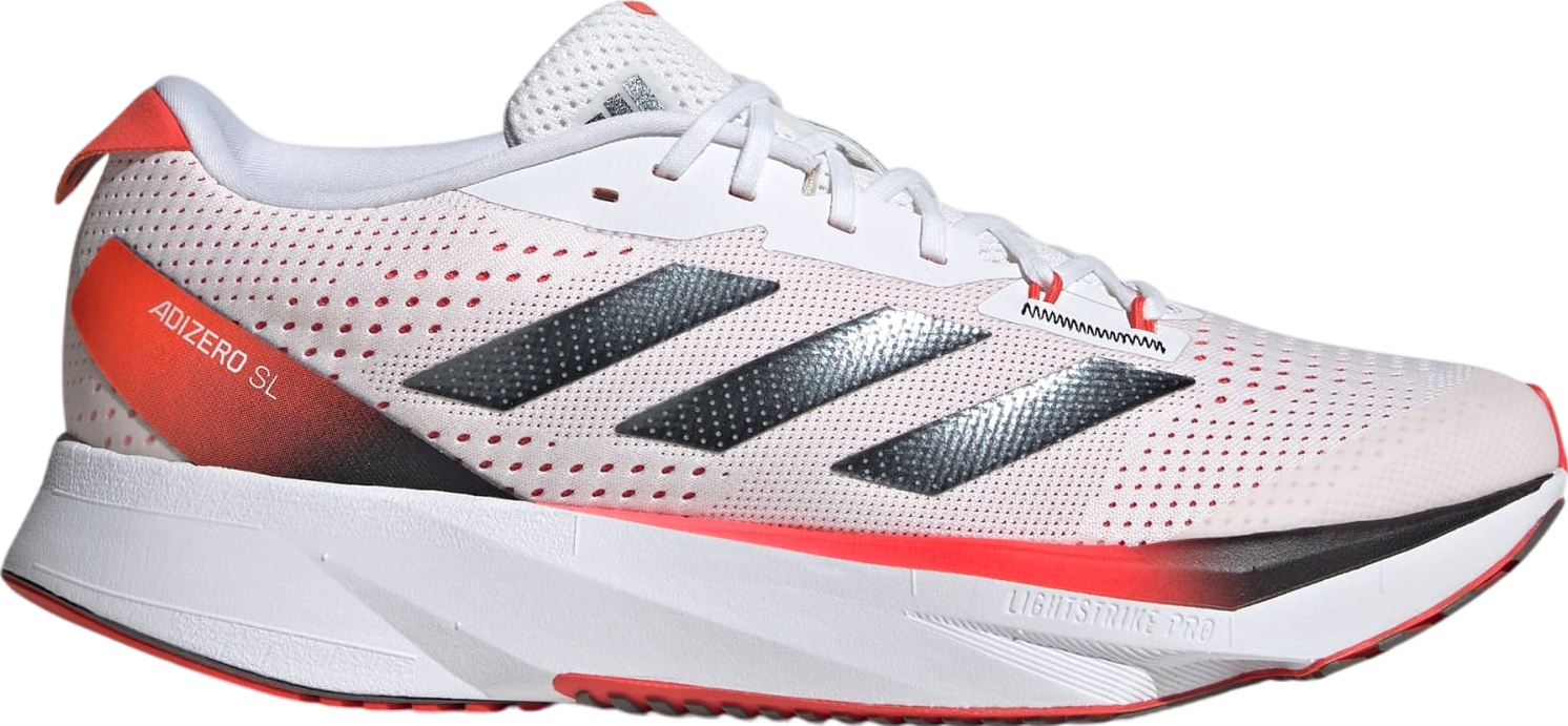 Adidas Adizero SL Cloud White / Core Black/ Bright Red