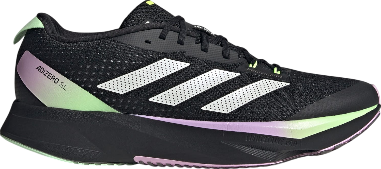 Adidas Adizero SL Core Black / Zero Metalic / Green Spark