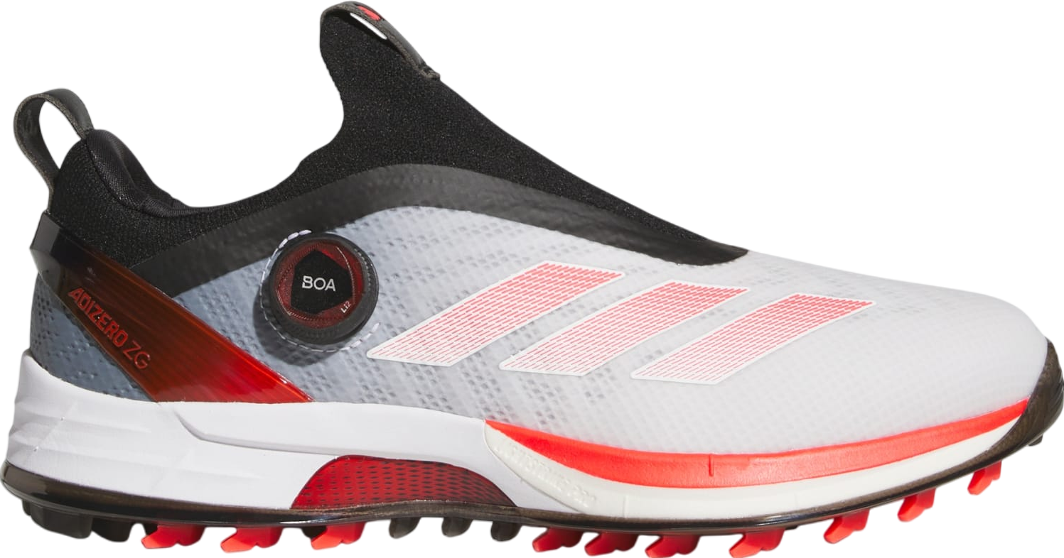 adidas Adizero ZG BOA Spikeless Golf Cloud White Silver