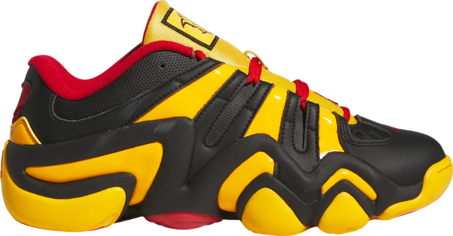 Adidas Arkansas Pine Bluff Crazy 8 Low Core Black / Team Colleg Gold 2