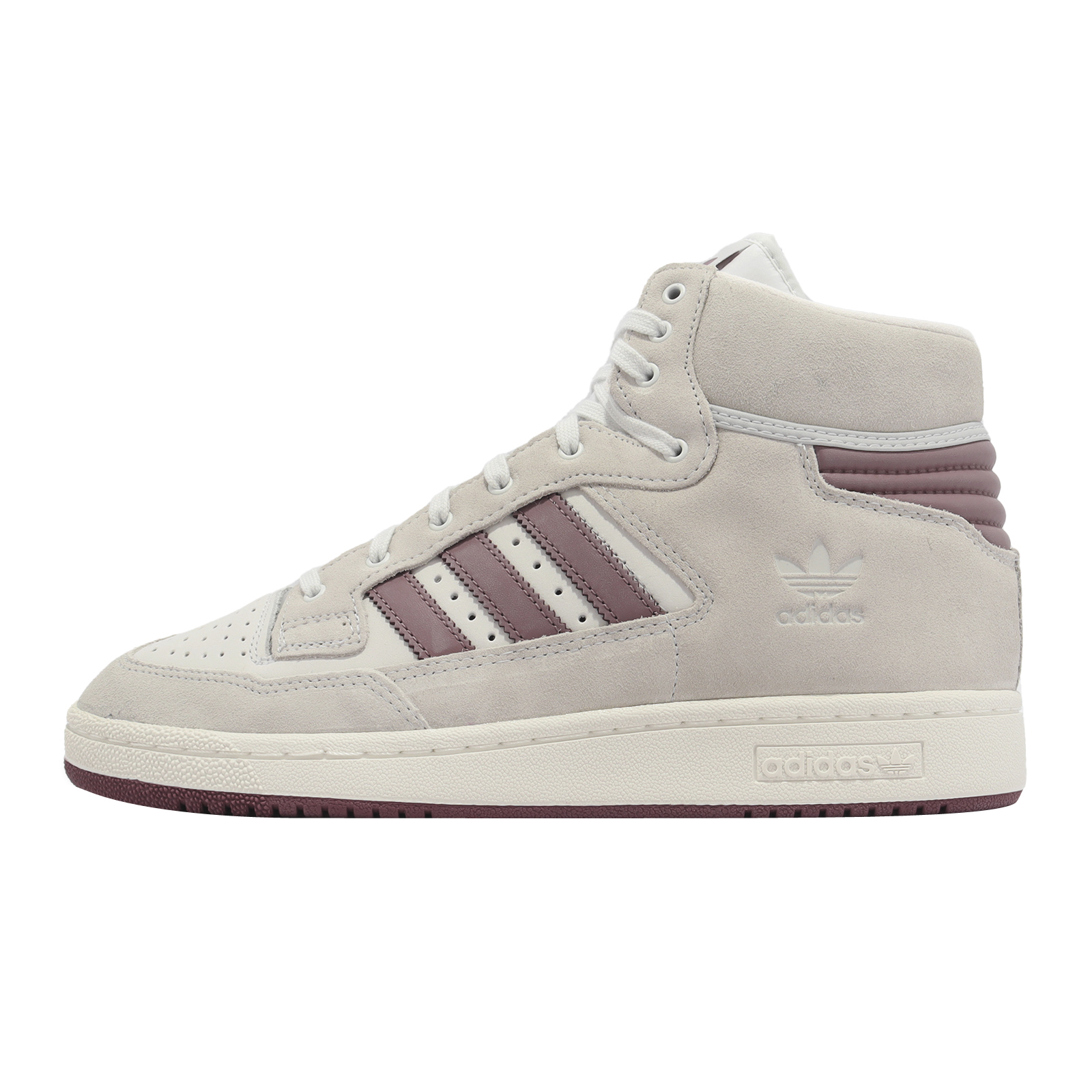 adidas Centennial 85 HI Crystal White Burgundy