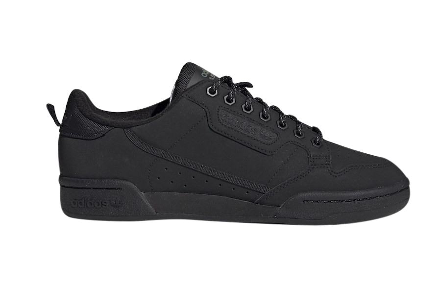 adidas Continental 80 Black Fleece