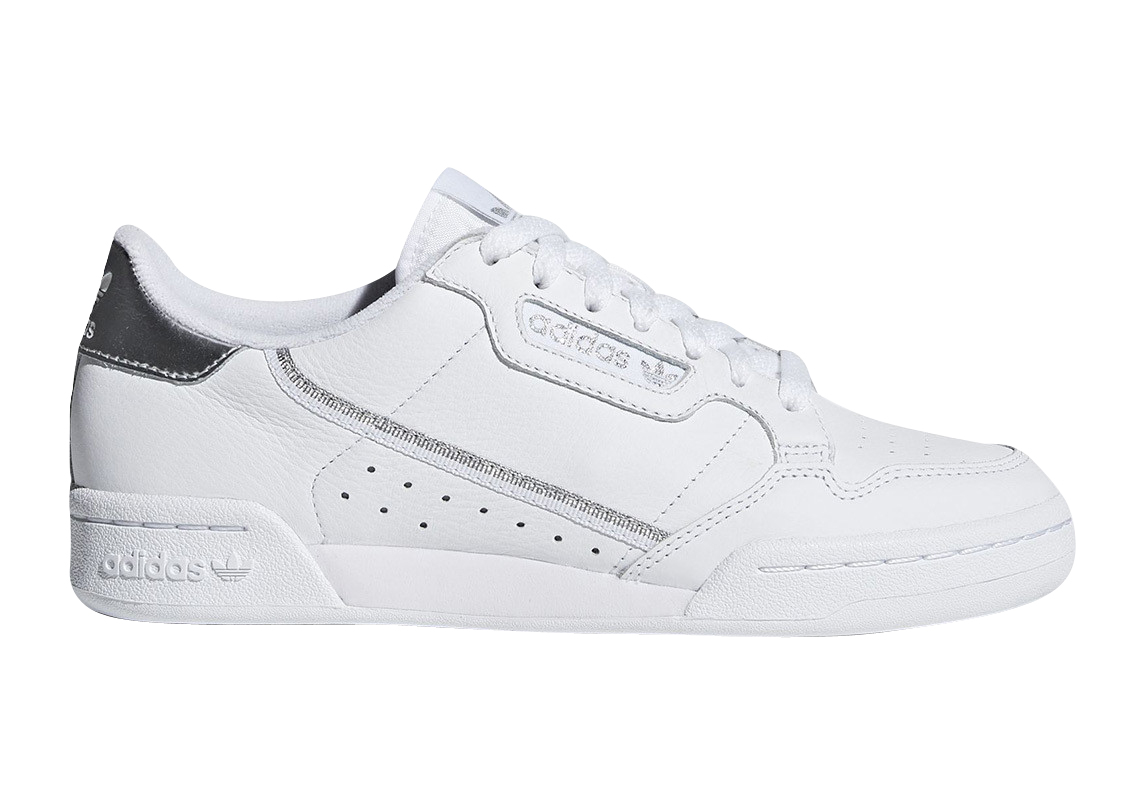 adidas Continental 80 White Silver