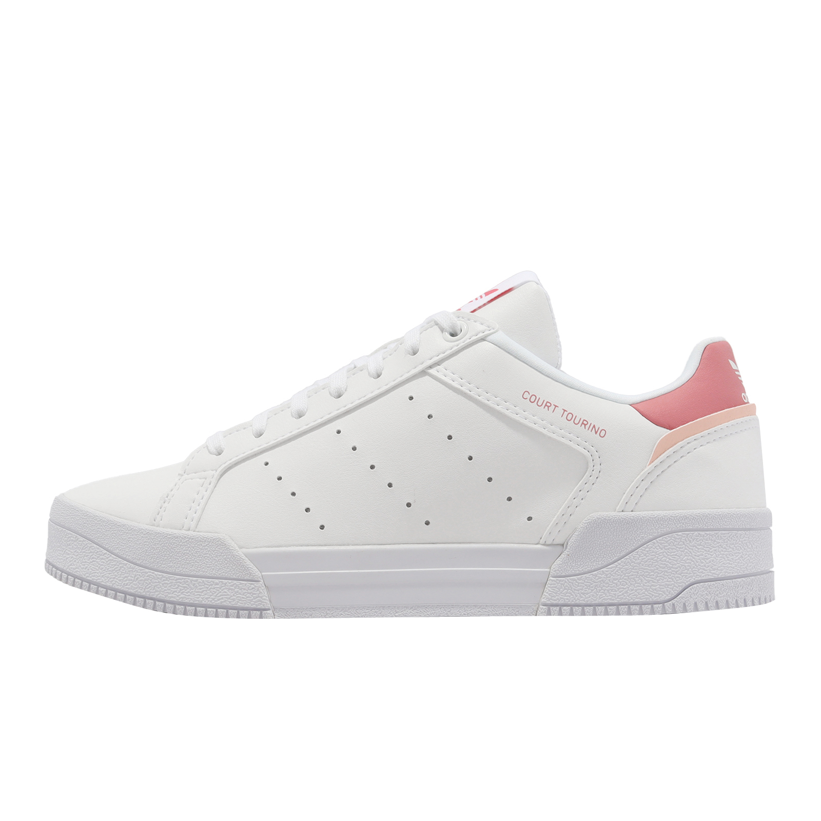 adidas Court Tourino GS Footwear White Hazy Rose