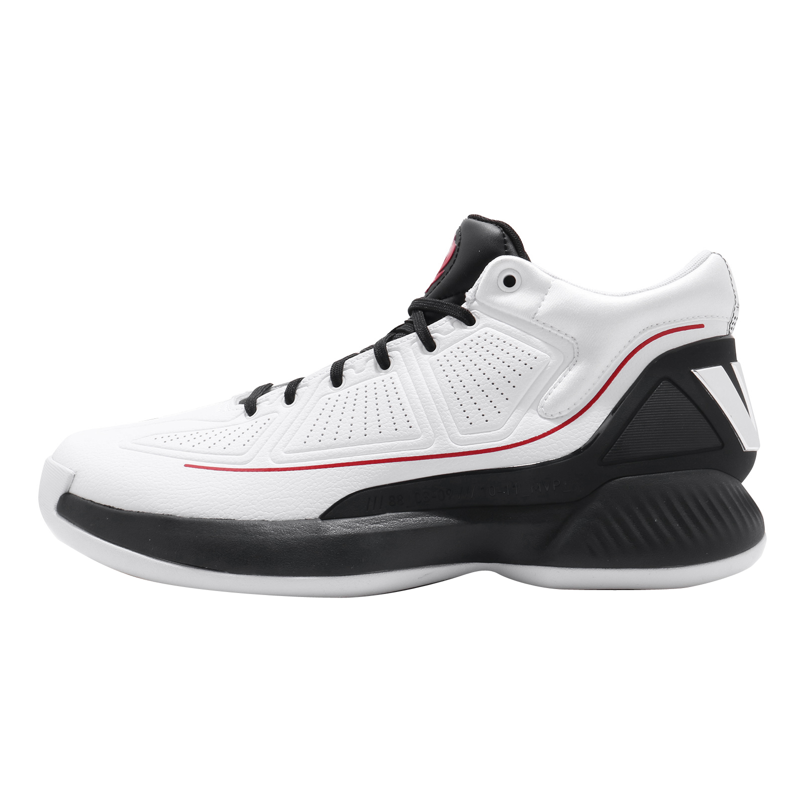 adidas D Rose 10 Footwear White Core Black Scarlet