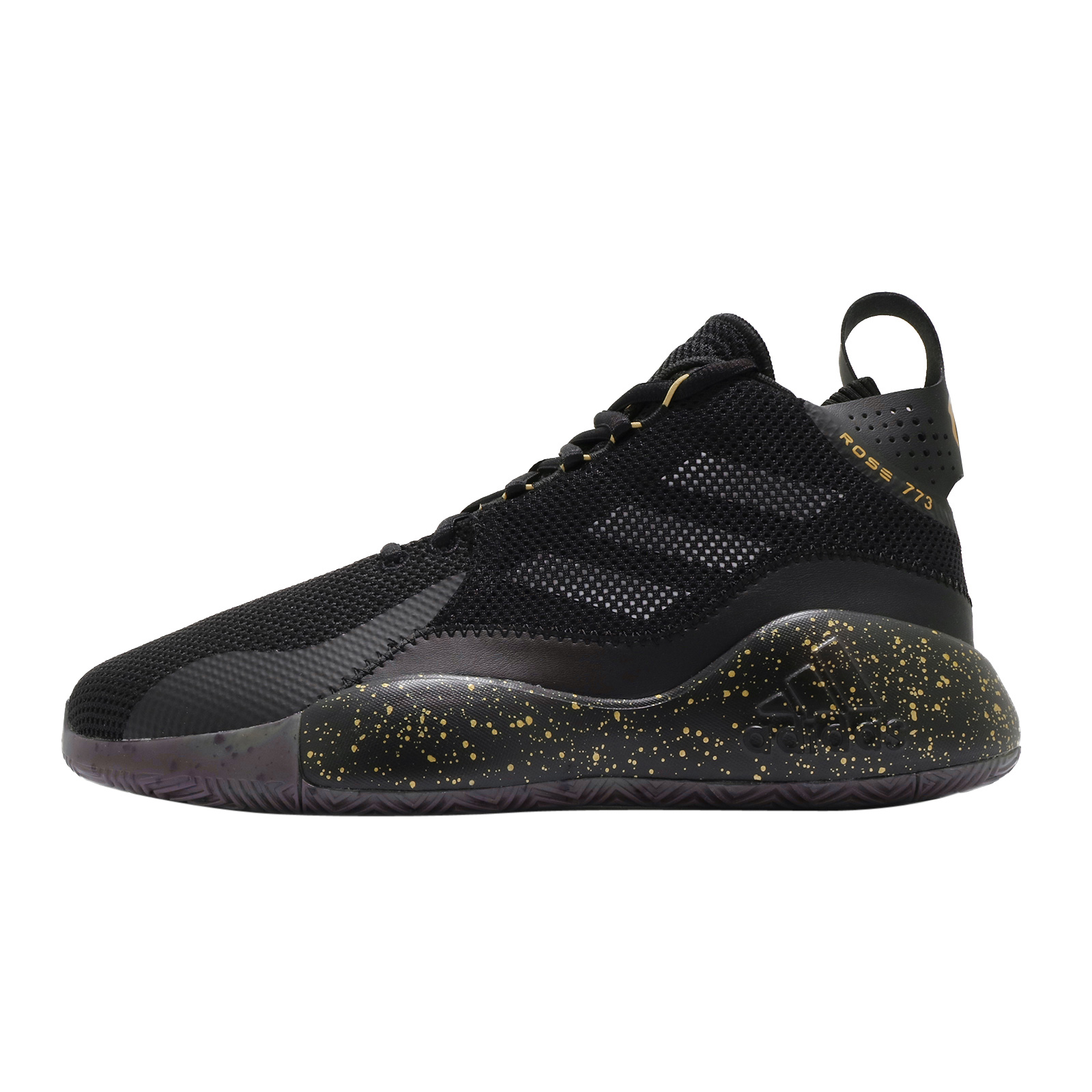 adidas D Rose 773 2020 Core Black Gold Metallic