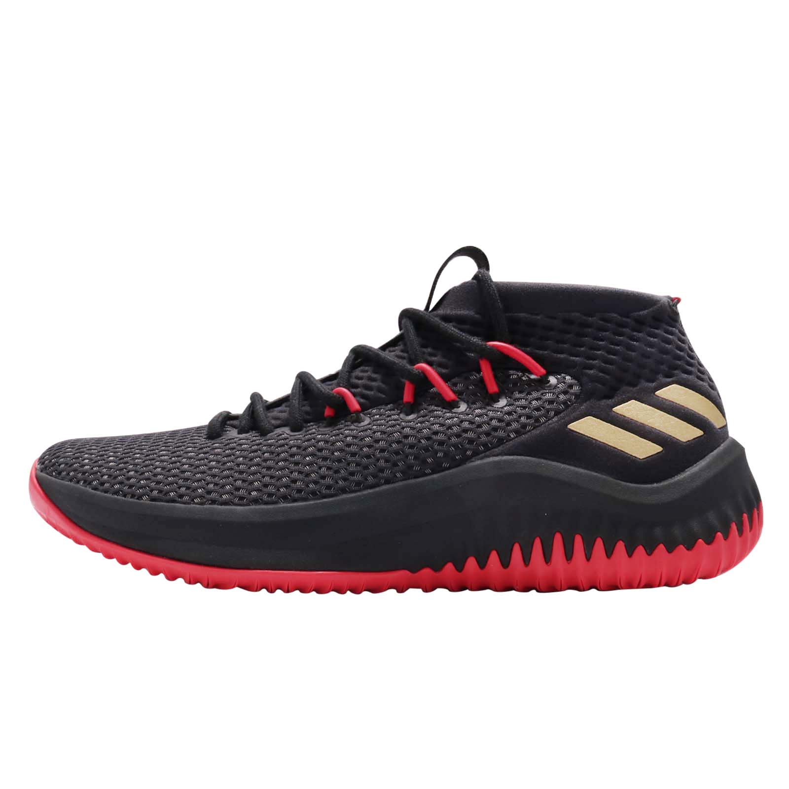 adidas Dame 4 Black Solar Red