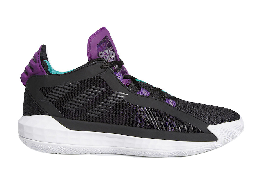 adidas Dame 6 Black Purple