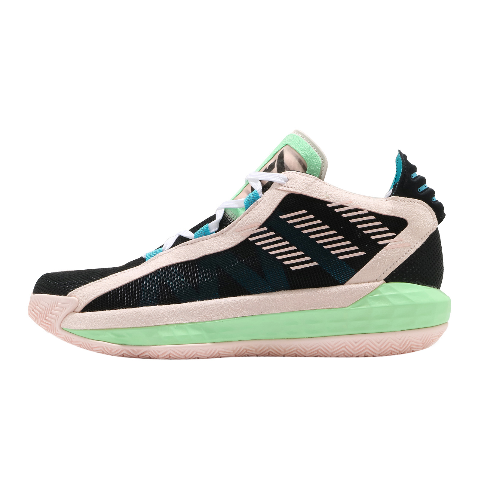 adidas Dame 6 Core Black Glory Mint