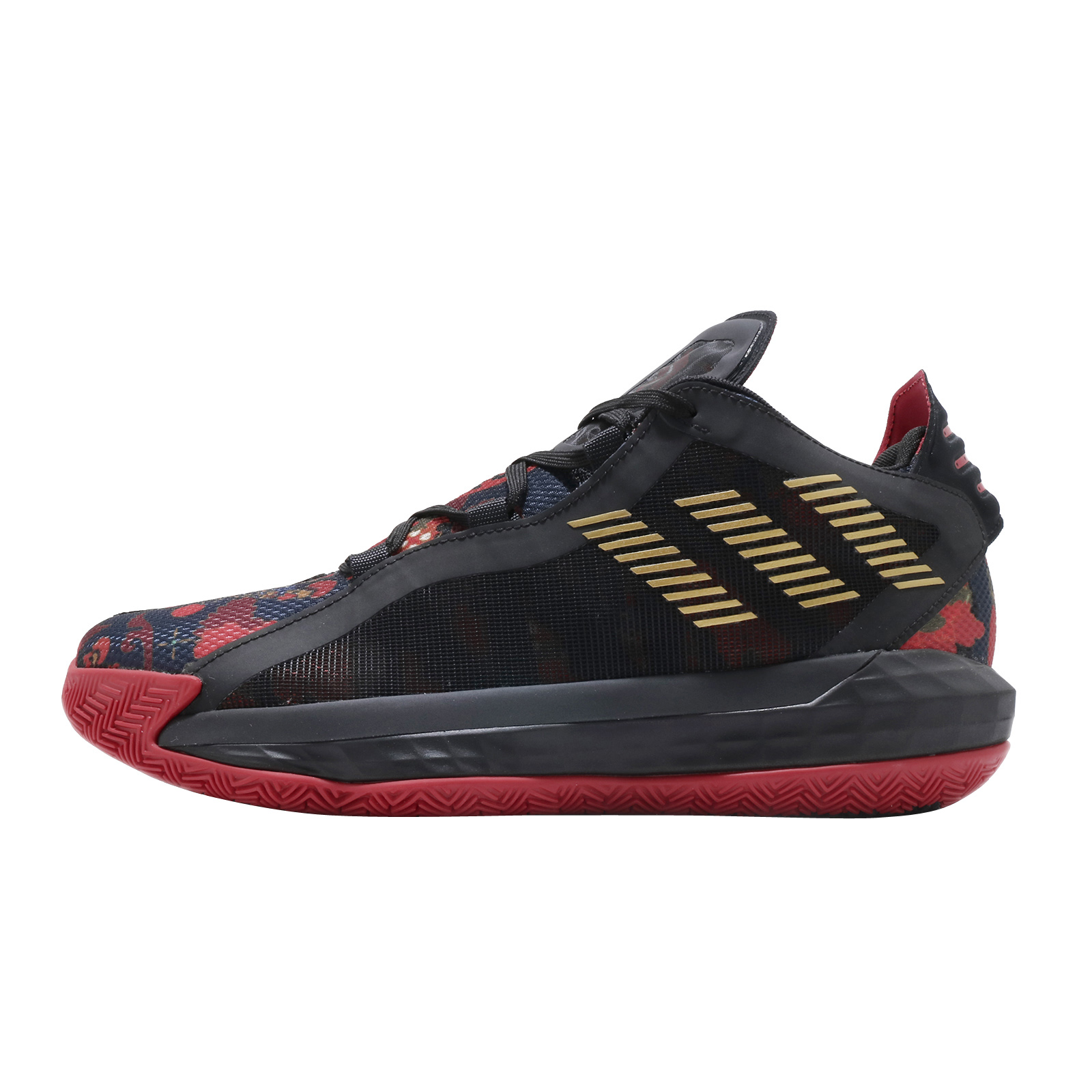 adidas Dame 6 Core Black Scarlet