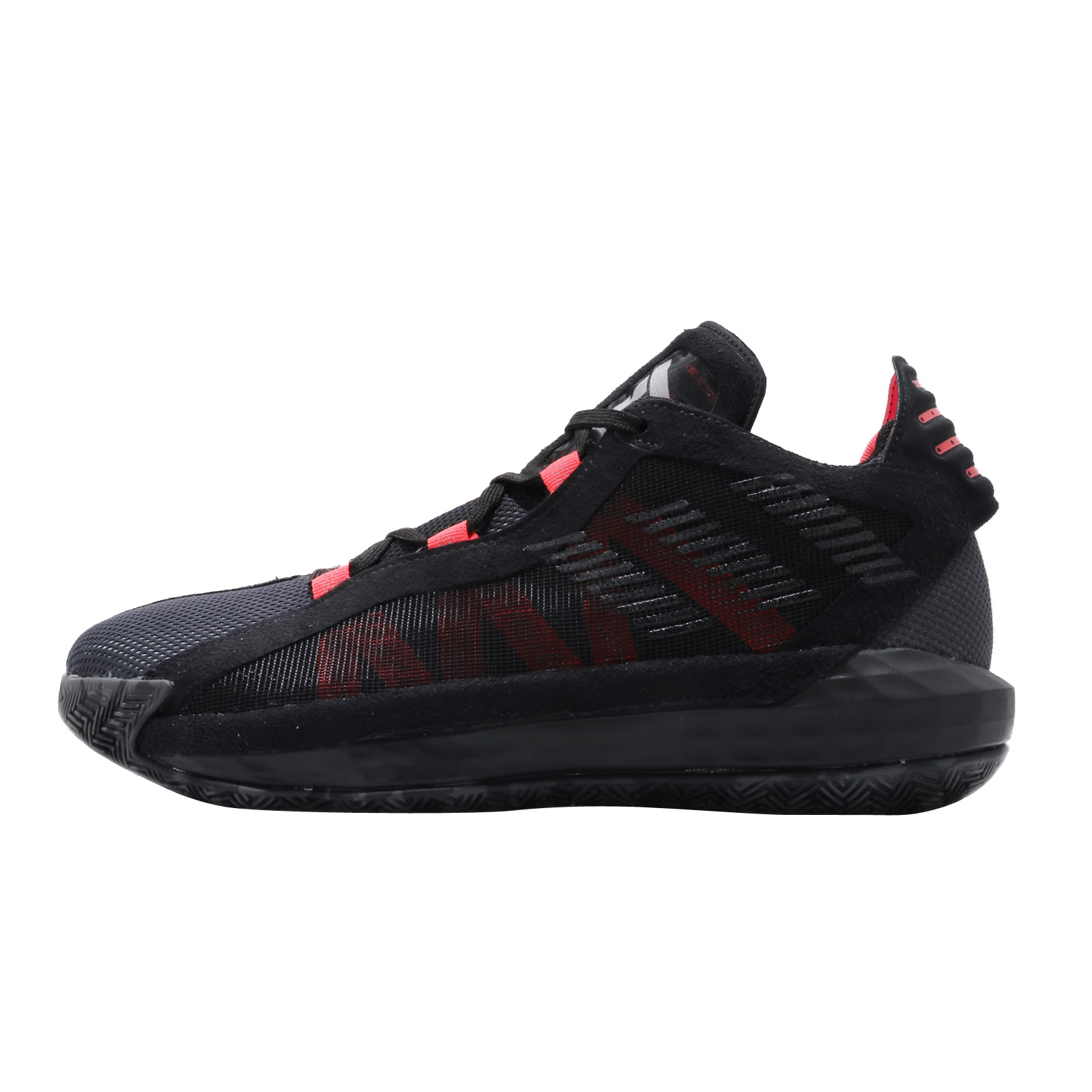 adidas Dame 6 Core Black Shock Red