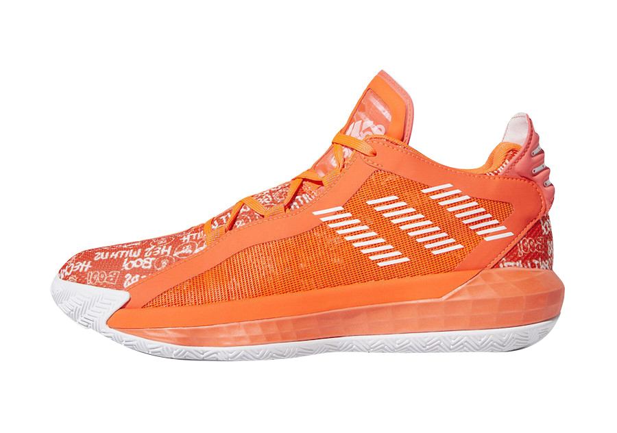 adidas Dame 6 Hecklers Solar Red