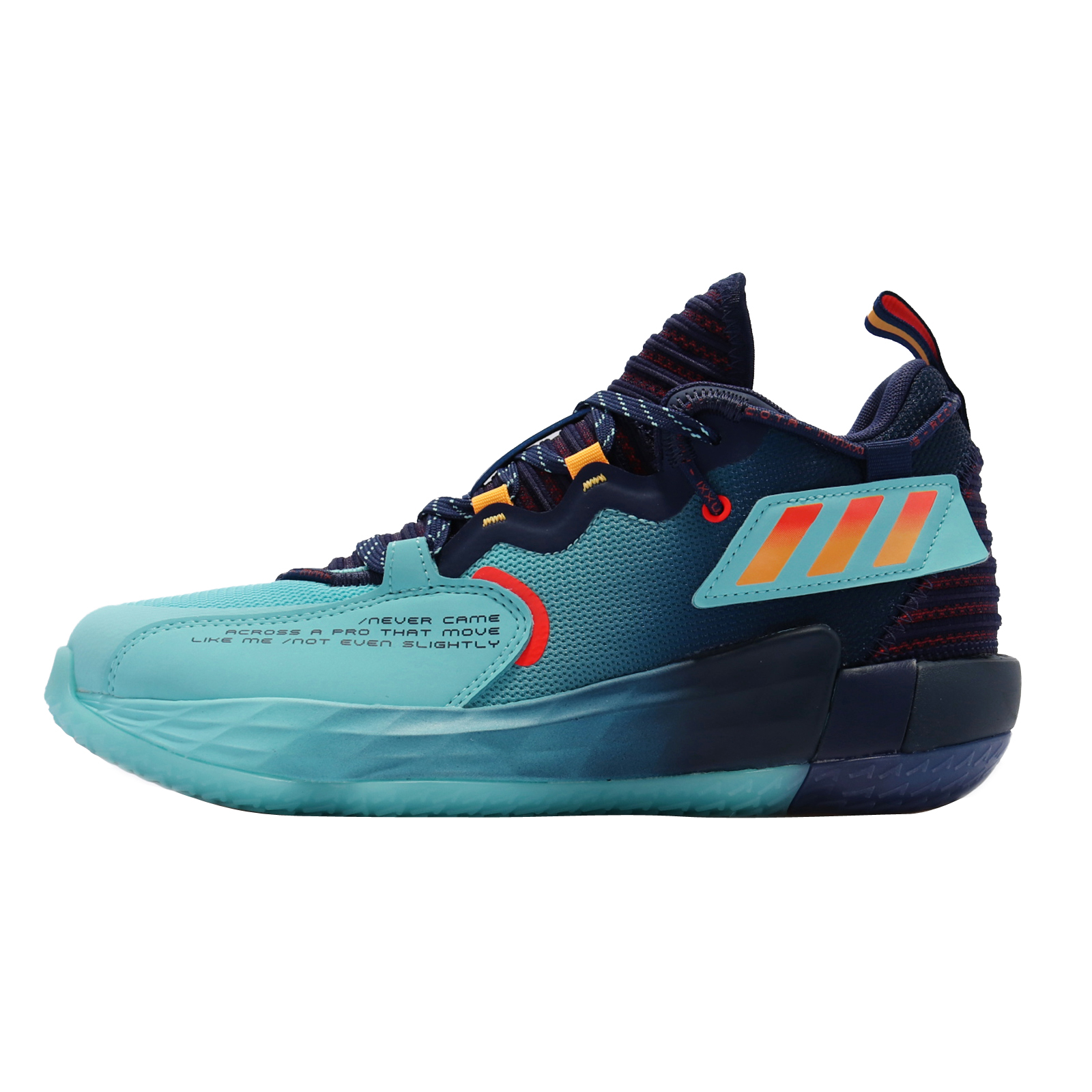 adidas Dame 7 EXTPLY Dark Blue Pulse Aqua