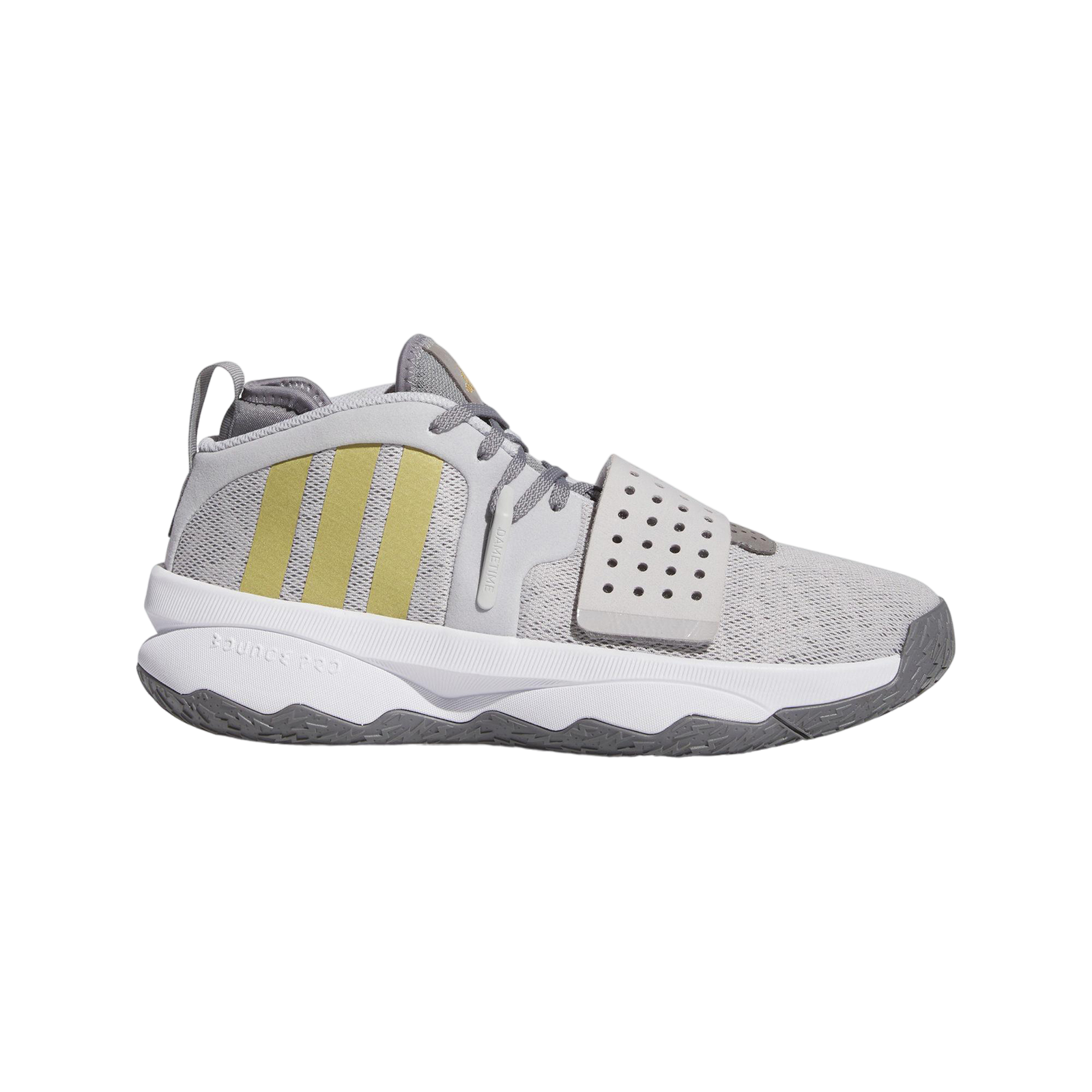 Adidas DAME 8 EXTPLY Light Solid Grey / Gold Metallic