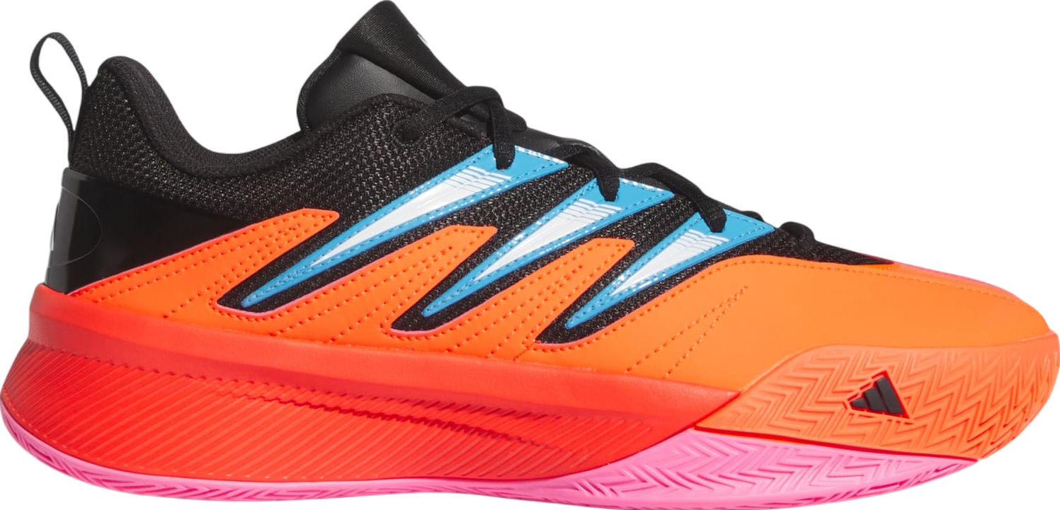 Adidas Dame Certified 3 Low Solar Red / Core Black