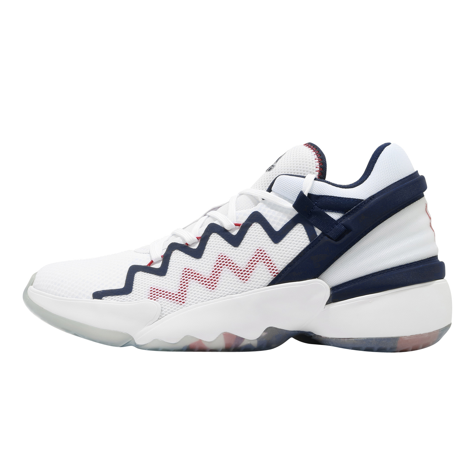 adidas DON Issue 2 GCA White Team Navy