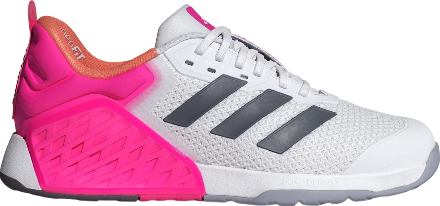 ★adidas★ 3S T-Pink KC4714 adidas Grand Court 2.0 Kids Tennis Shoes with Pink Glitter
