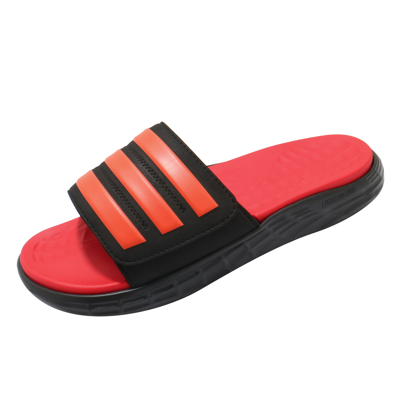 adidas Duramo SL Slide Core Black Solar Red Mar 2021 FY8787 KicksOnFire