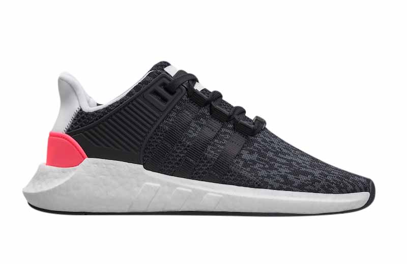 adidas EQT Support 93/17 Black Turbo Red