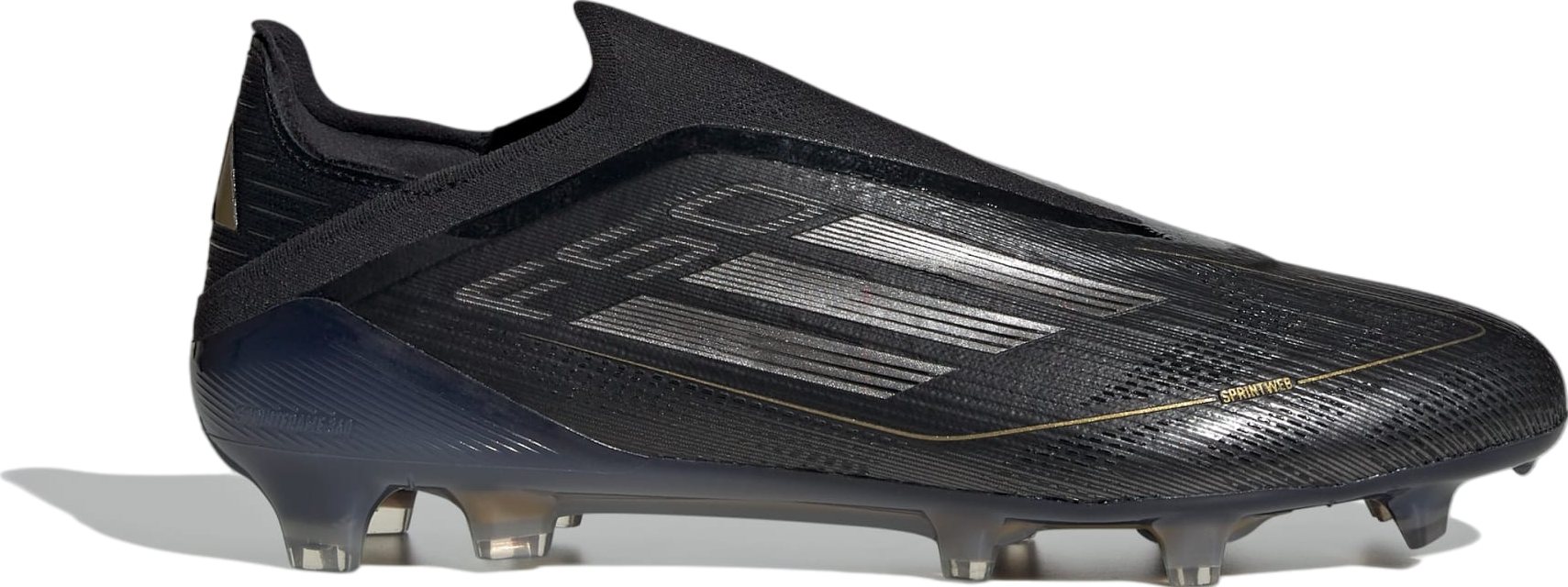 Adidas F50 Elite Laceless FG WMNS Core Black / Iron Metallic