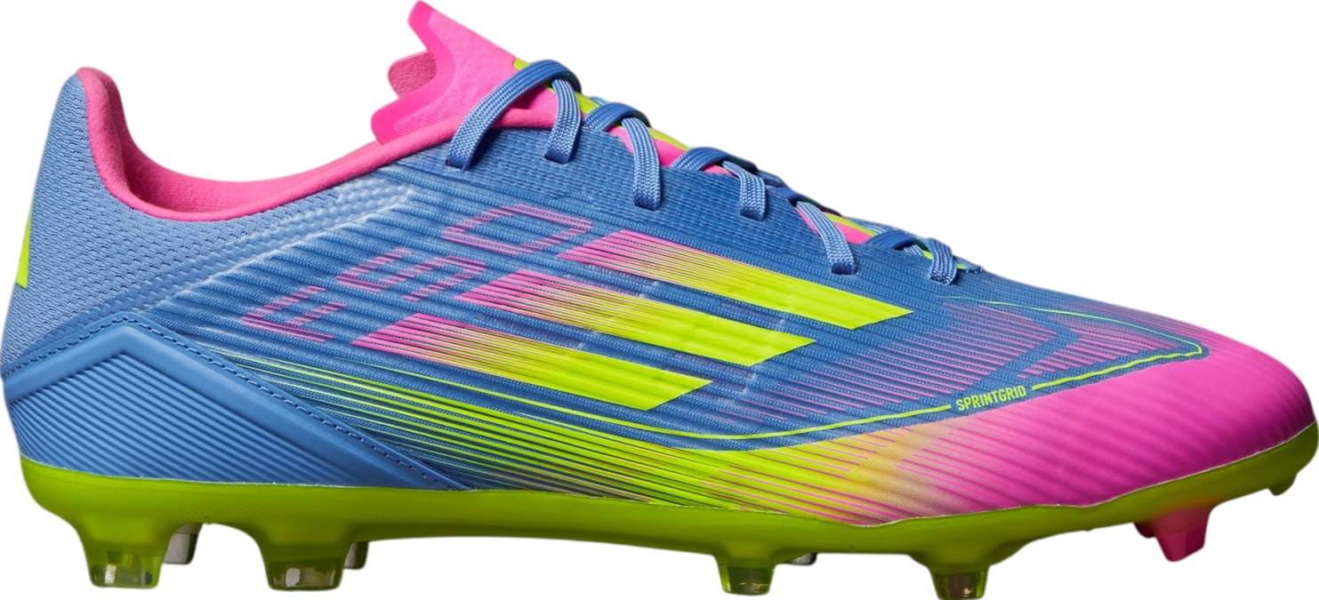Adidas F50 Elite AG Blue Fusion / Lucid Lemon - Mar 2025
