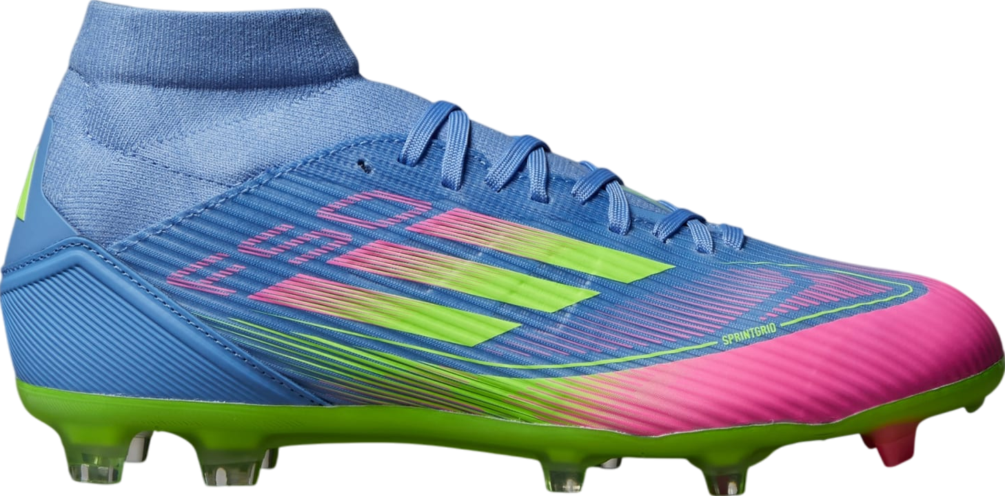 Adidas F50 Elite Mid FG WMNS Blue Fusion / Lucid Lemon - Mar
