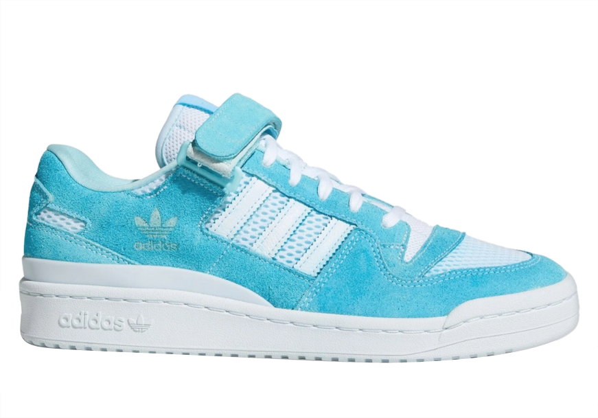 adidas Forum Low Blue Aqua White