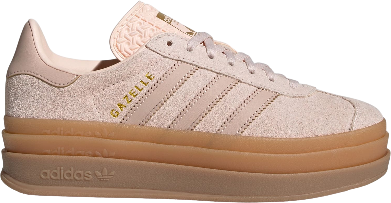 週末限定セール　adidas GAZELLE BOLD W ベージュ 国内atmos pink限定の秋らしいNEW COLOR が登場！adidas