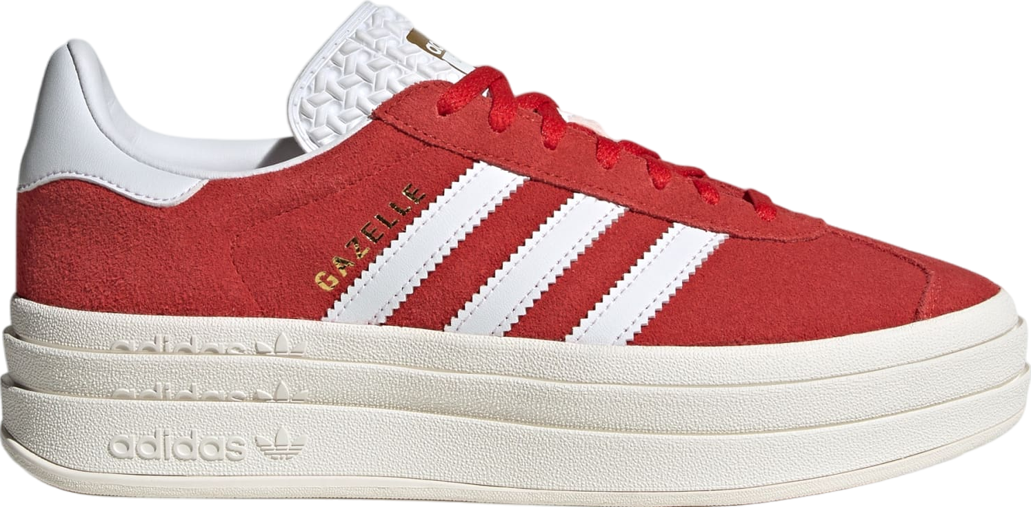 Adidas Gazelle Bold WMNS Red / Cloud White - Feb 2024