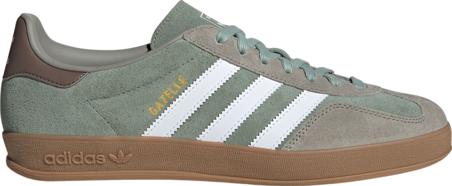 Adidas Gazelle Indoor Silver Pebble / Silver Green - Feb