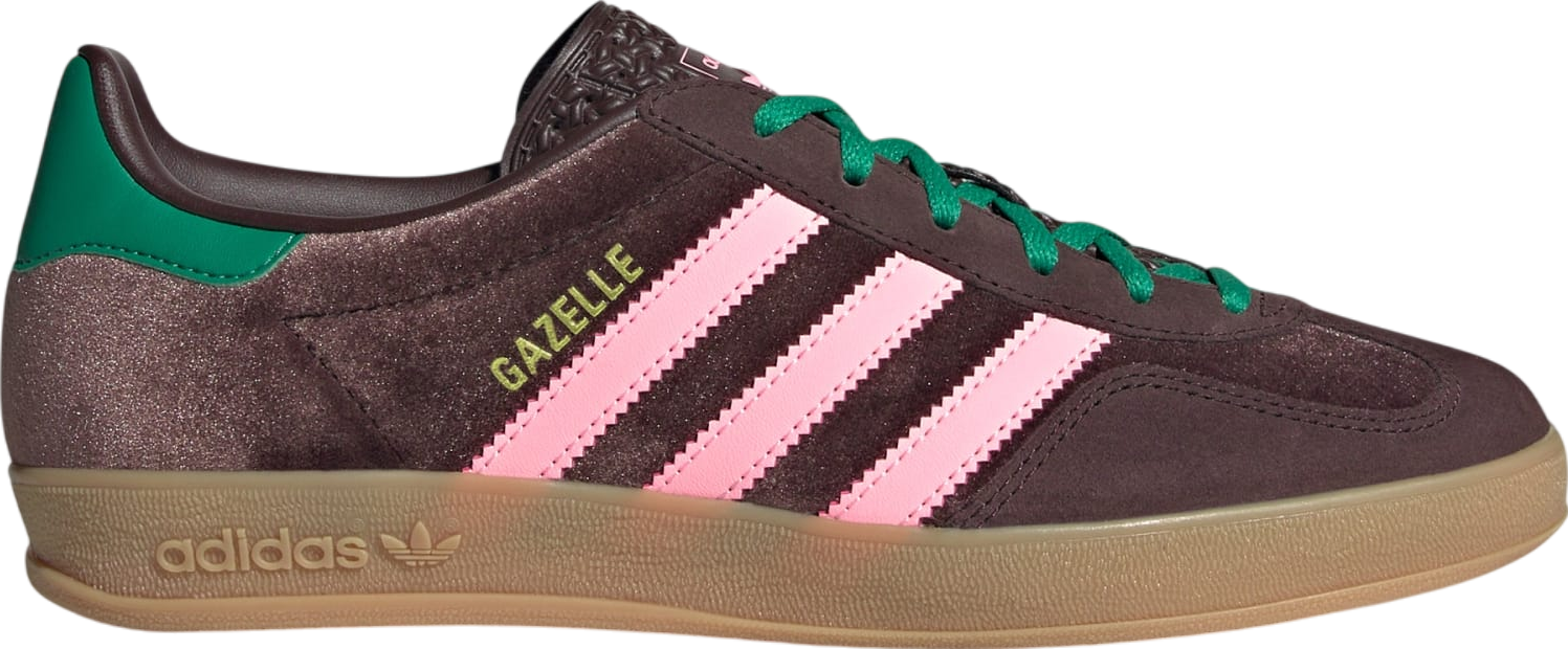 Adidas Gazelle Indoor WMNS Dark Brown / Glow Pink - Nov 2024