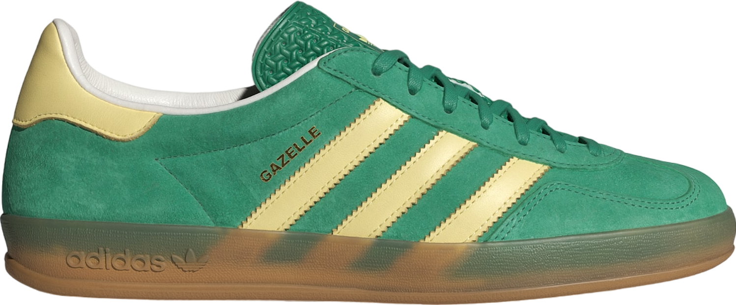 【Adidas】◆Gazelle Indoor Semi Court Green◆IH7499◆ New Adidas Gazelle Indoor Suede Shoes - Semi Court Green