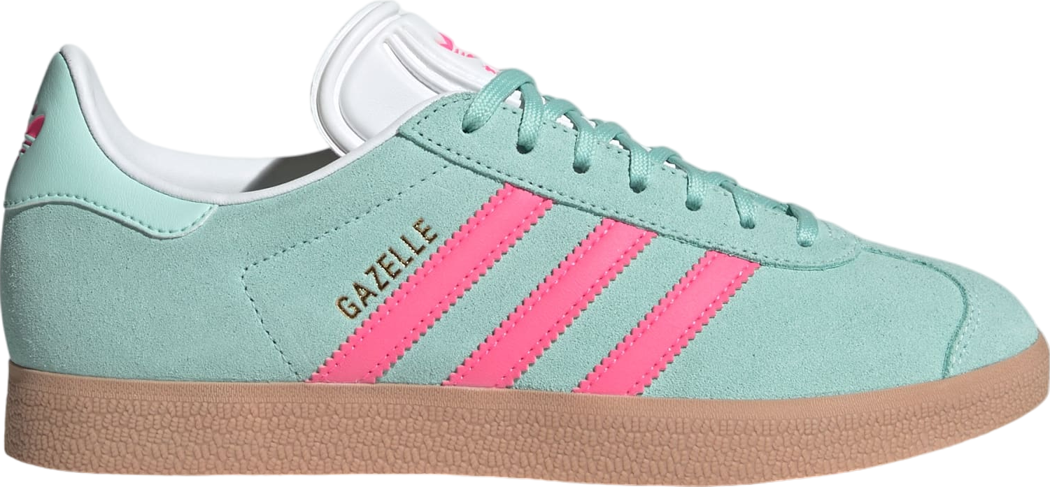 Adidas Gazelle WMNS Semi Flash Aqua / Lucid Pink - Jul 2024