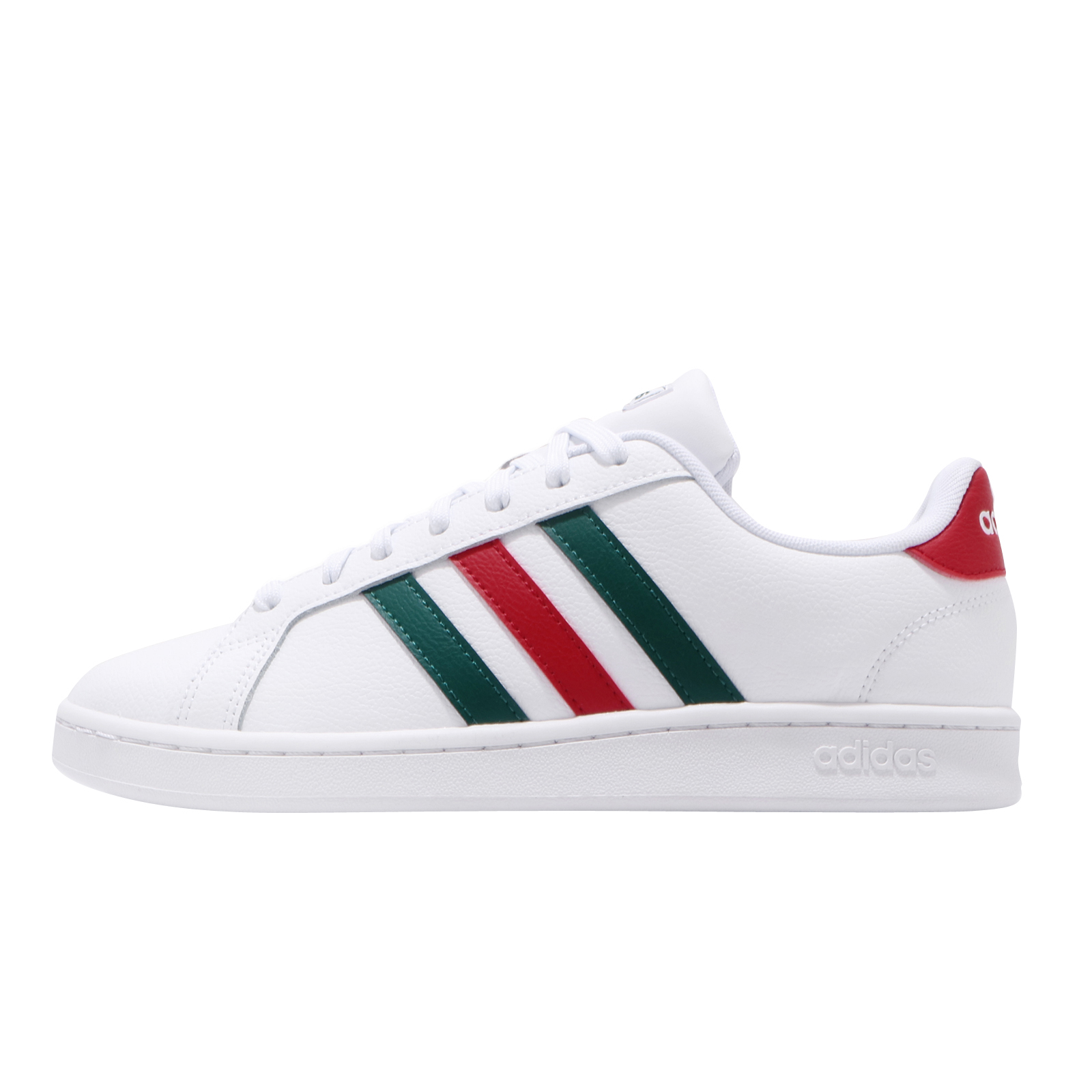 adidas Grand Court White Green Red